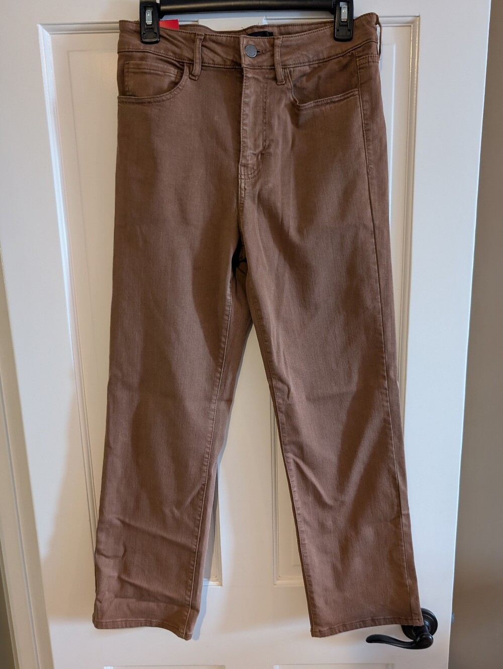 NWT Well Worn Women's High Rise Straight Jeans in Brown